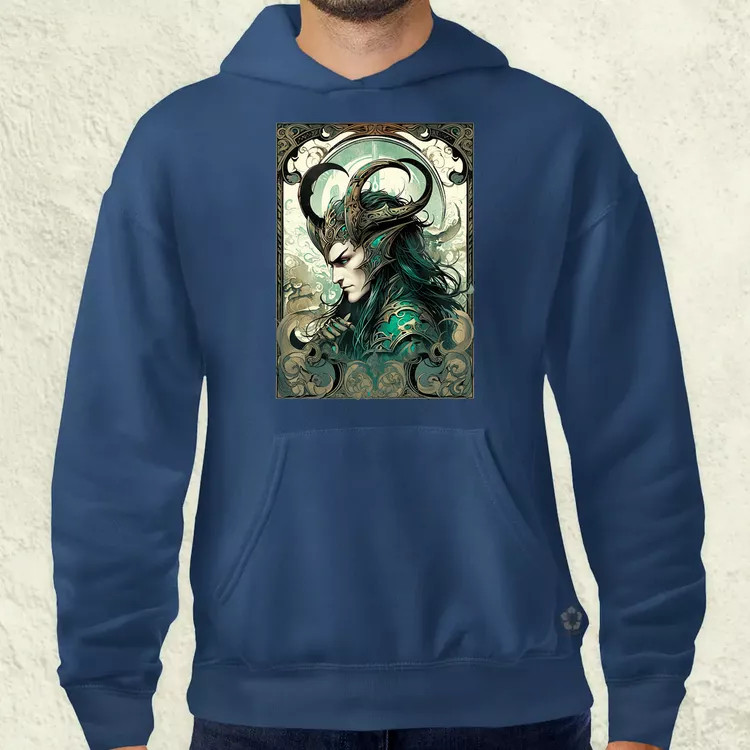 Kártya fantázia Loki v1 férfi pulóver