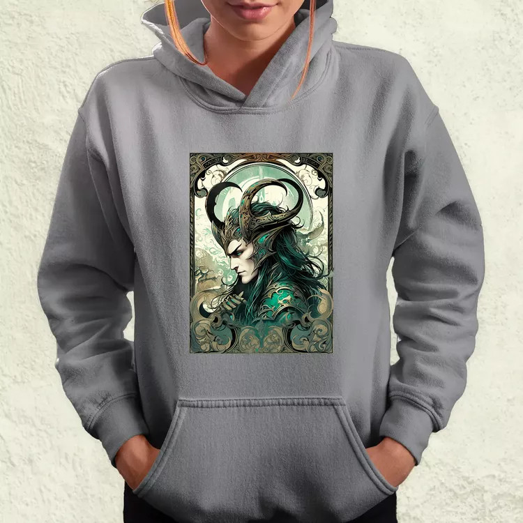 Kártya fantázia Loki v1 női pulóver