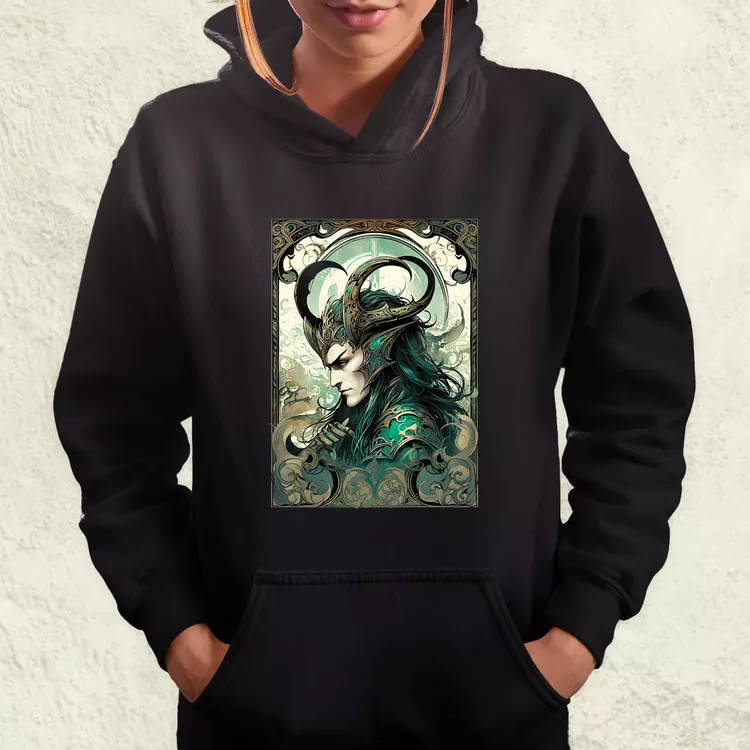 Kártya fantázia Loki v1 női pulóver