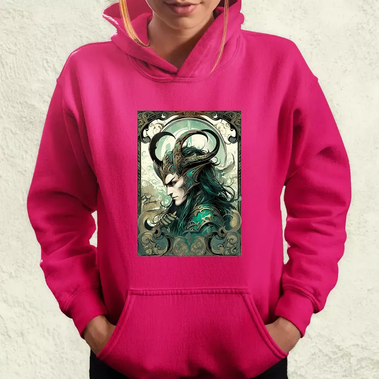 Kártya fantázia Loki v1 női pulóver