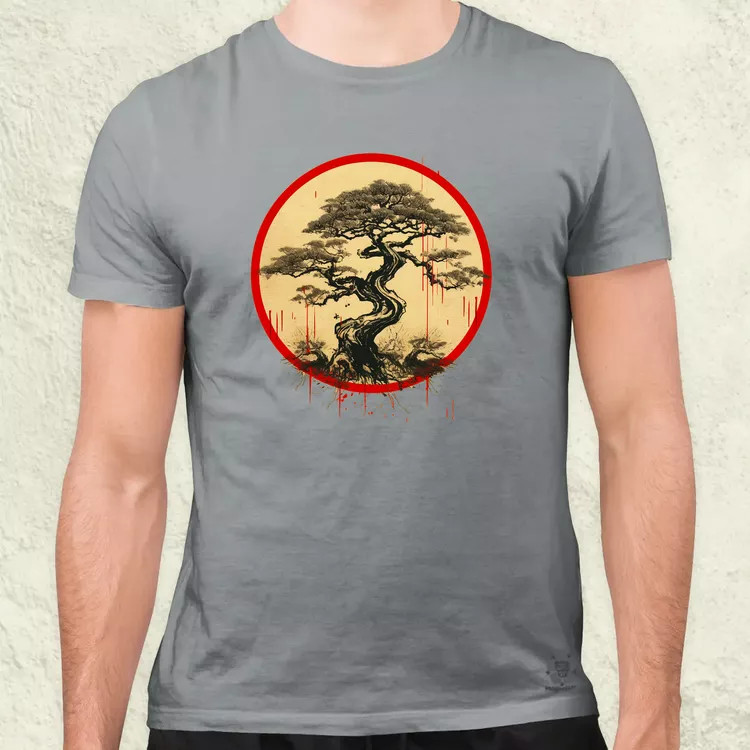 Ősi japán szimbólum v2 férfi póló