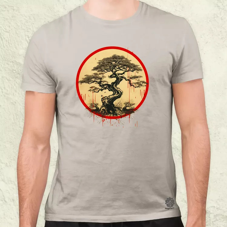 Ősi japán szimbólum v2 férfi póló
