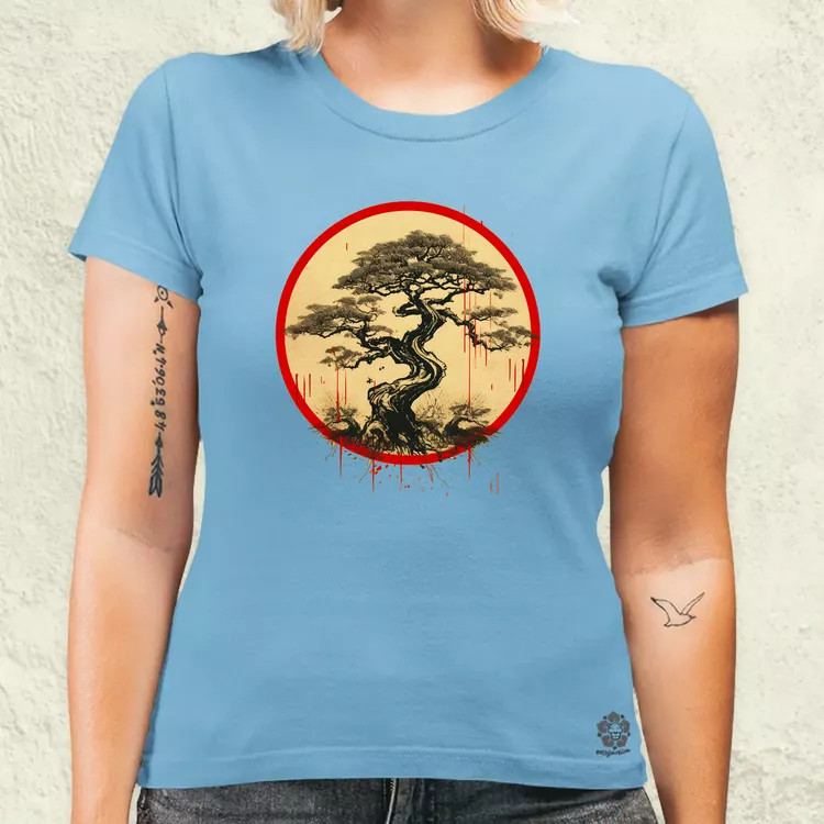 Ősi japán szimbólum v2 női póló