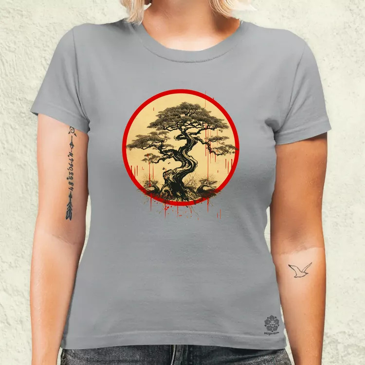 Ősi japán szimbólum v2 női póló