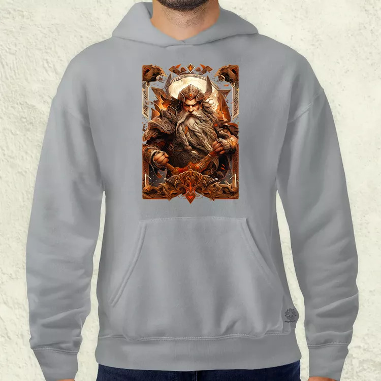 Kártya fantázia Odin v2 férfi pulóver