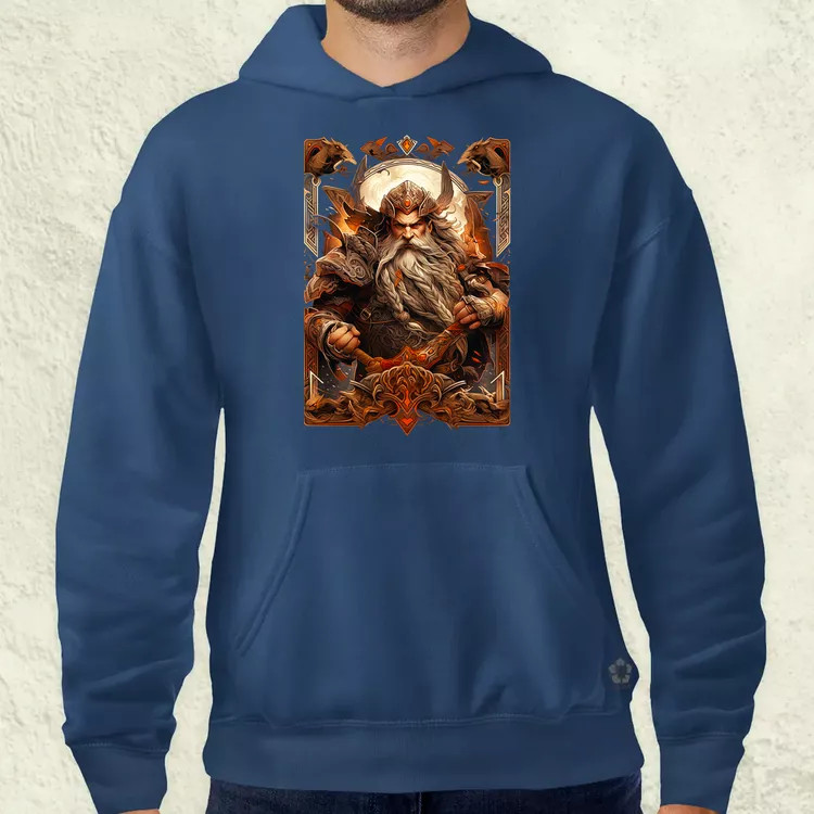 Kártya fantázia Odin v2 férfi pulóver