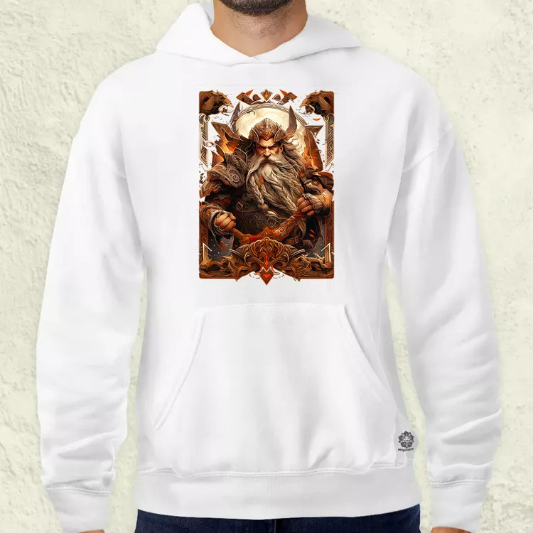 Kártya fantázia Odin v2 férfi pulóver