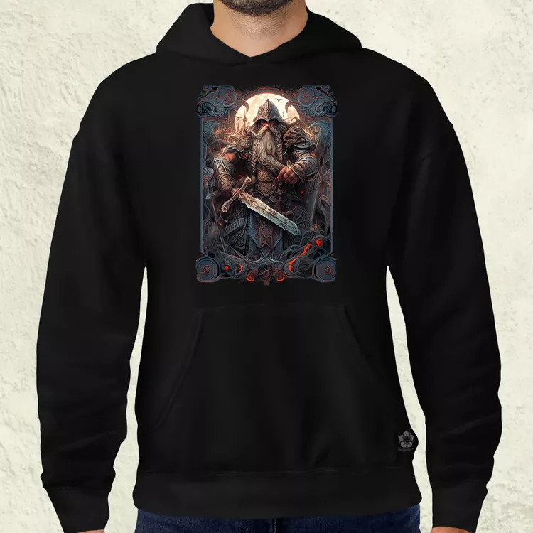 Kártya fantázia Odin v3 férfi pulóver