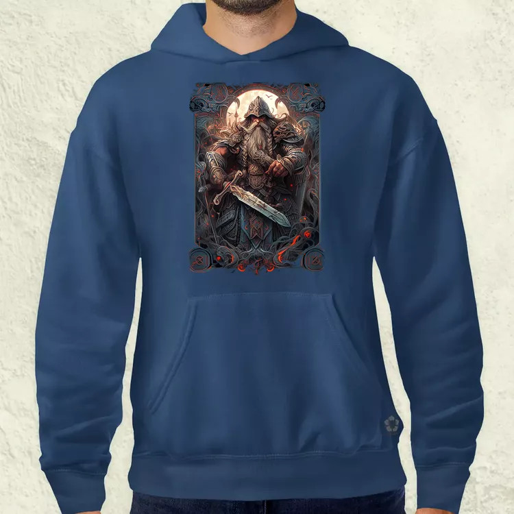 Kártya fantázia Odin v3 férfi pulóver