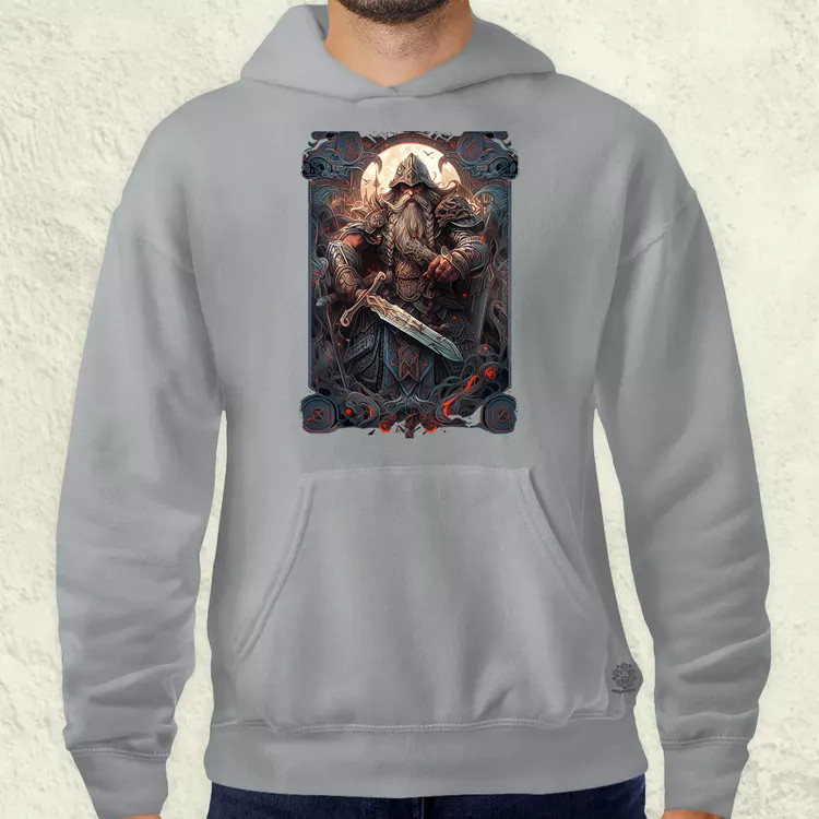 Kártya fantázia Odin v3 férfi pulóver
