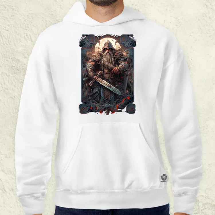 Kártya fantázia Odin v3 férfi pulóver