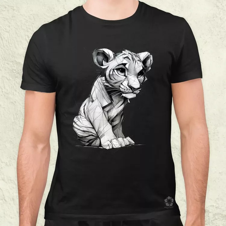 Poligon tigris v2 férfi póló