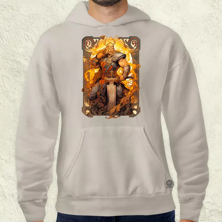 Kártya fantázia Thor v2 férfi pulóver