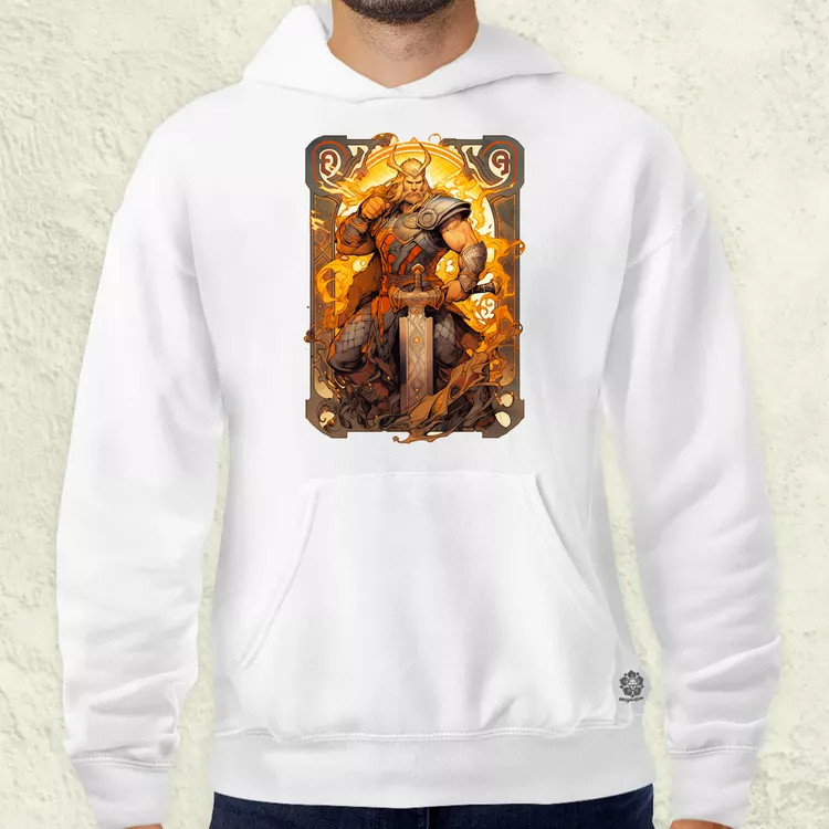 Kártya fantázia Thor v2 férfi pulóver