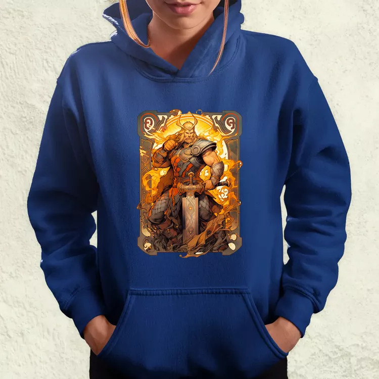 Kártya fantázia Thor v2 női pulóver