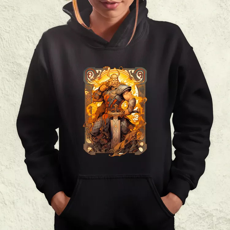 Kártya fantázia Thor v2 női pulóver