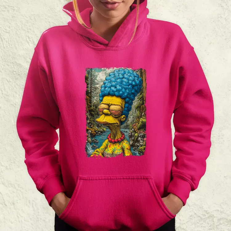 Marge fanart női pulóver