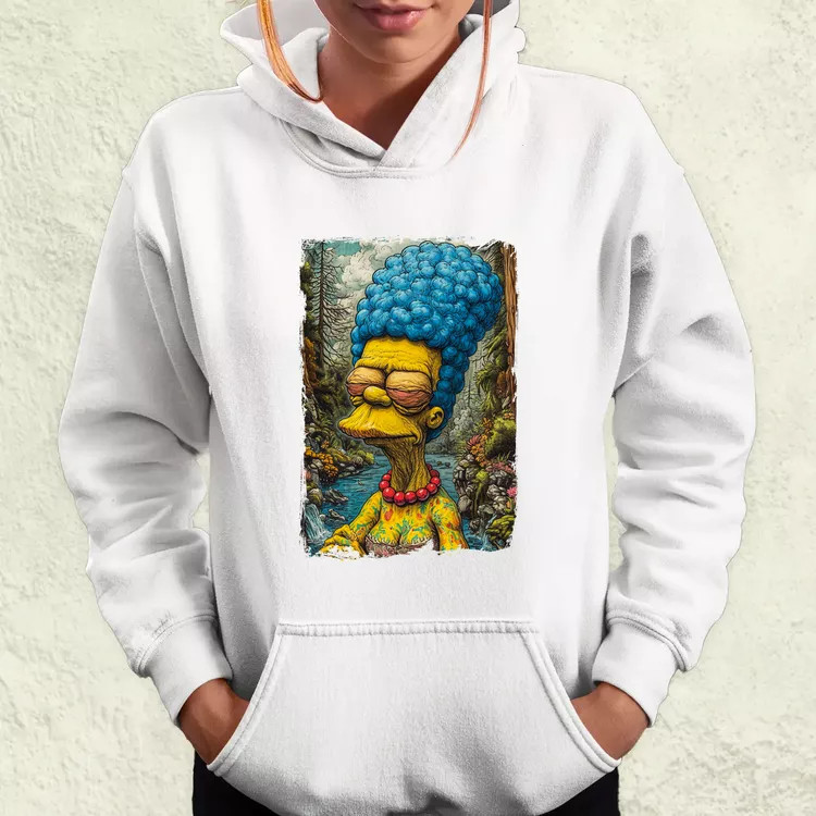 Marge fanart női pulóver