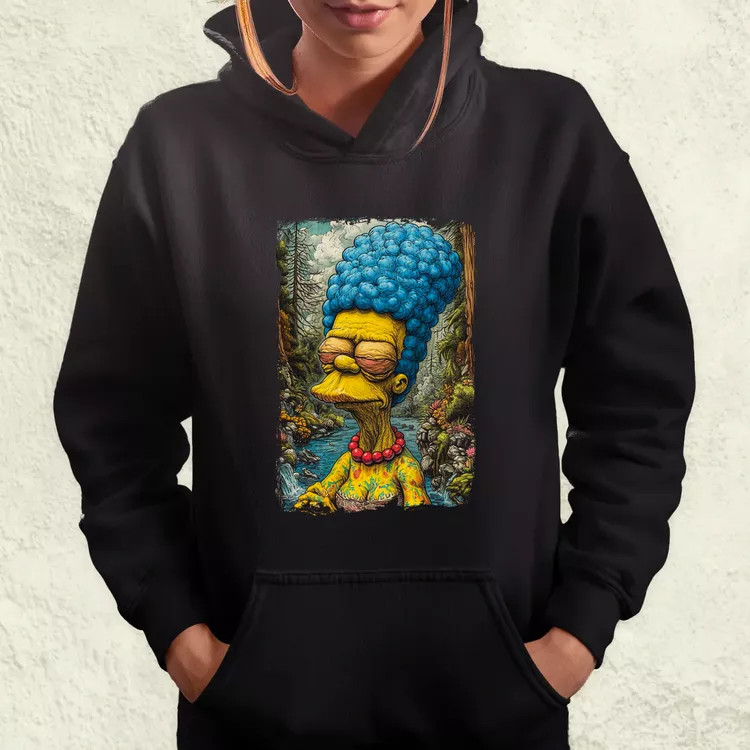 Marge fanart női pulóver