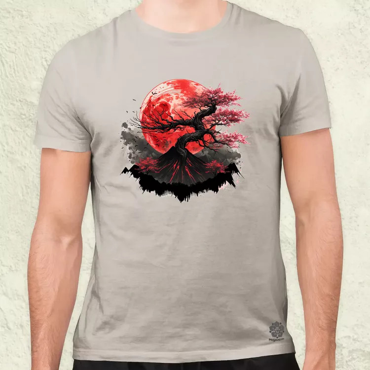 Sakura hegy v2 férfi póló