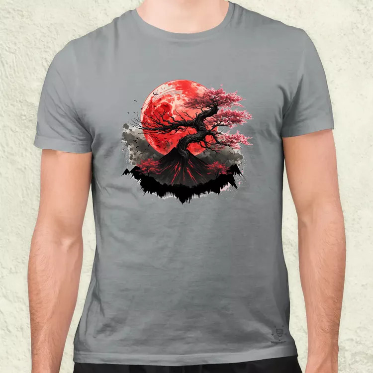 Sakura hegy v2 férfi póló