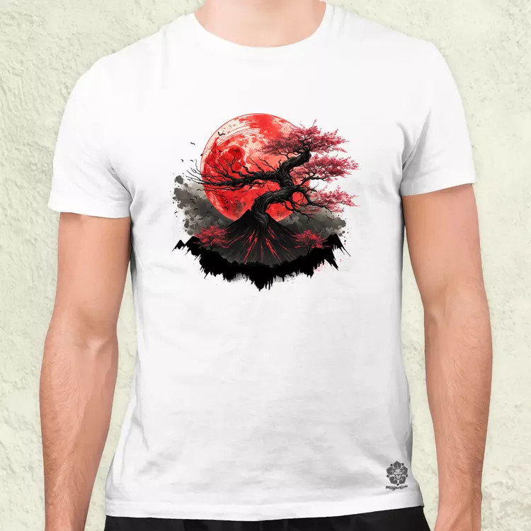 Sakura hegy v2 férfi póló