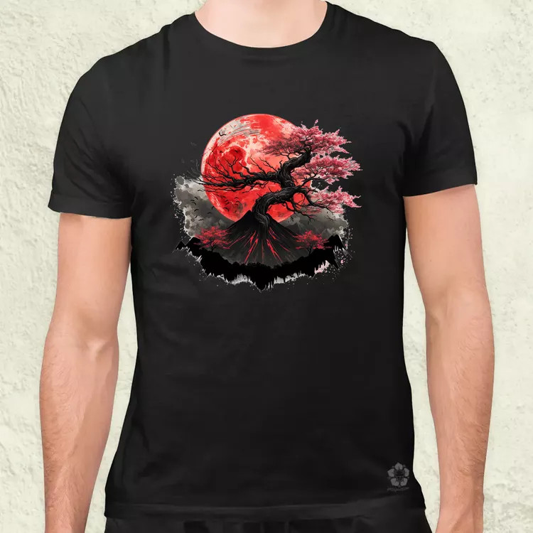 Sakura hegy v2 férfi póló