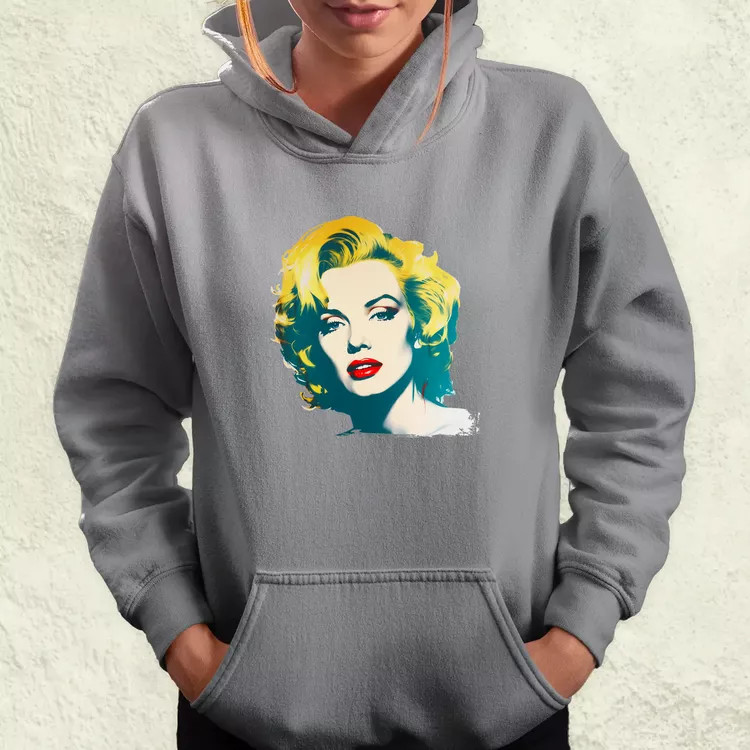 Marilyn Monroe portré v1 női pulóver