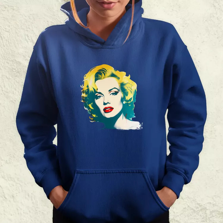 Marilyn Monroe portré v1 női pulóver