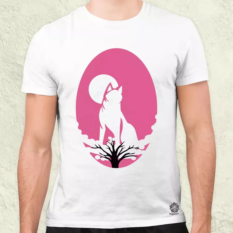Sakura Inu férfi póló