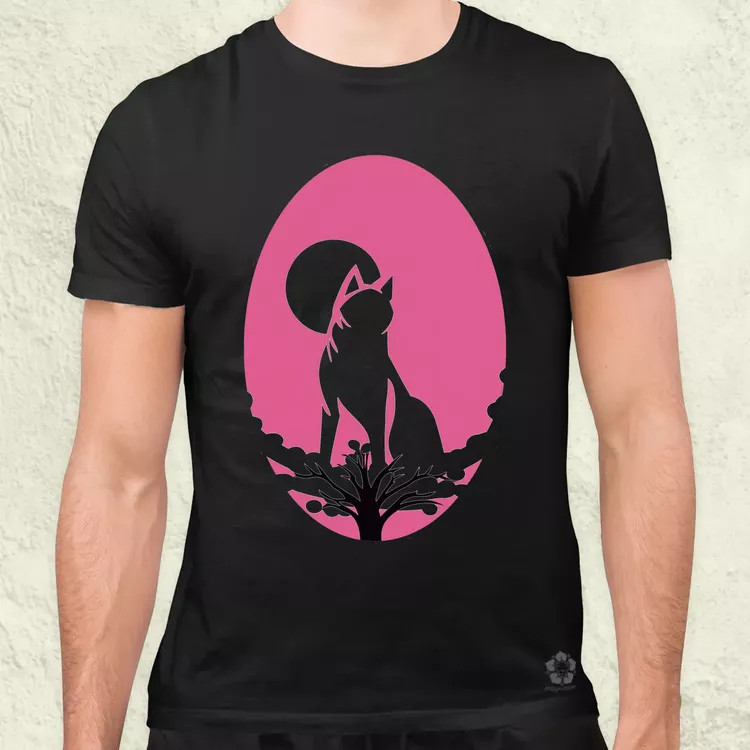 Sakura Inu férfi póló