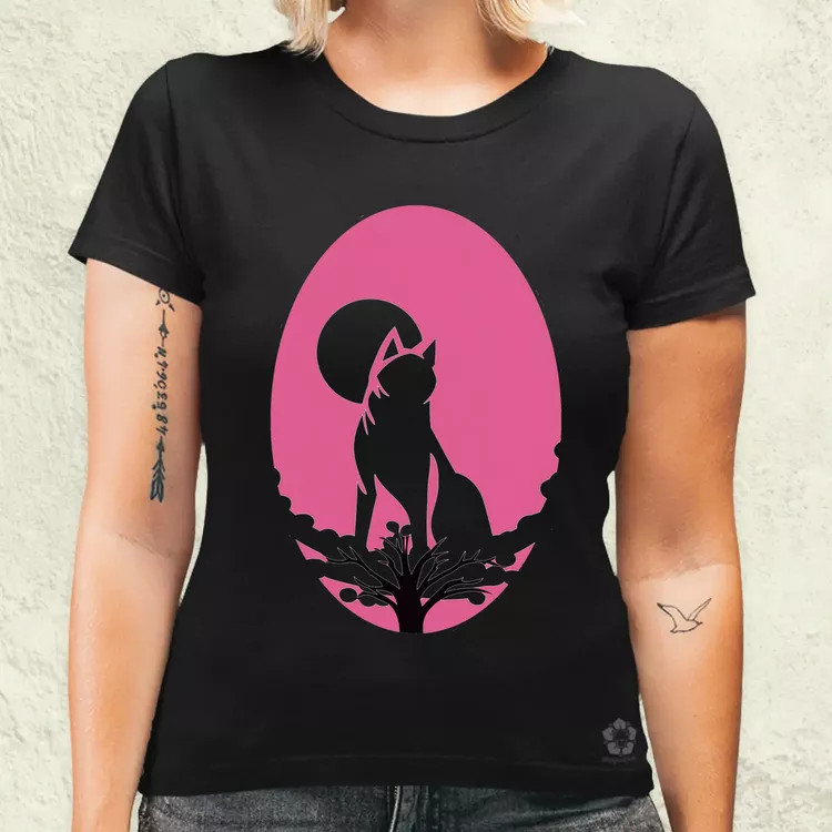 Sakura Inu női póló