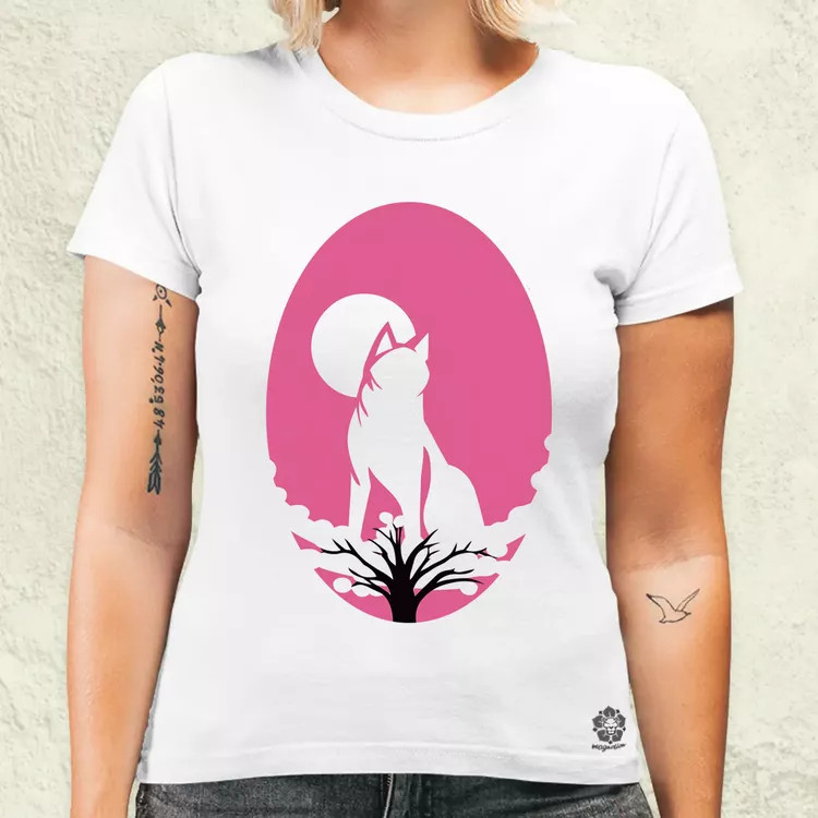 Sakura Inu női póló