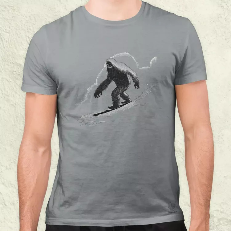 Snowboardos Yeti v1 férfi póló