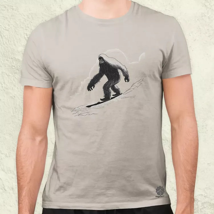 Snowboardos Yeti v1 férfi póló