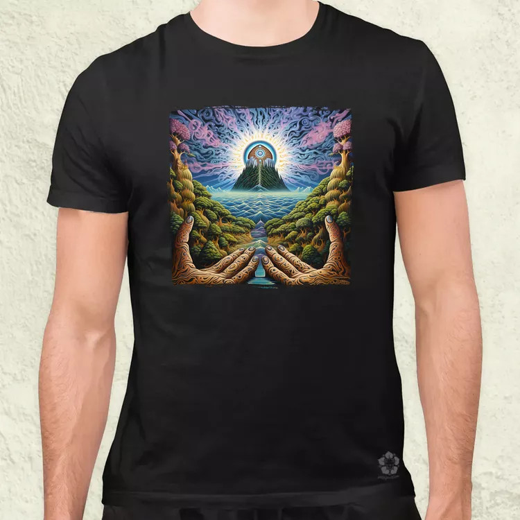 Spirituális ébredés v1 férfi póló