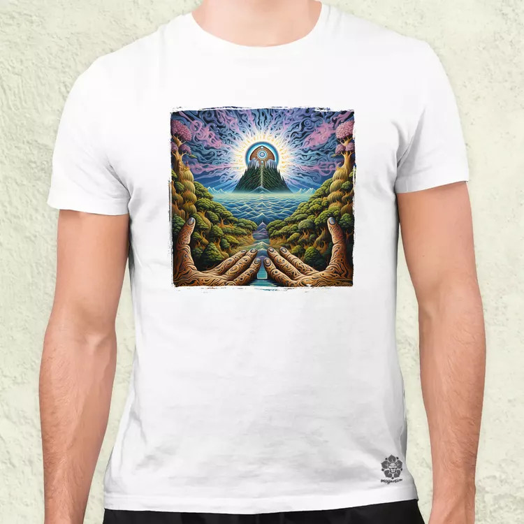 Spirituális ébredés v1 férfi póló