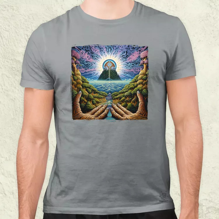 Spirituális ébredés v1 férfi póló