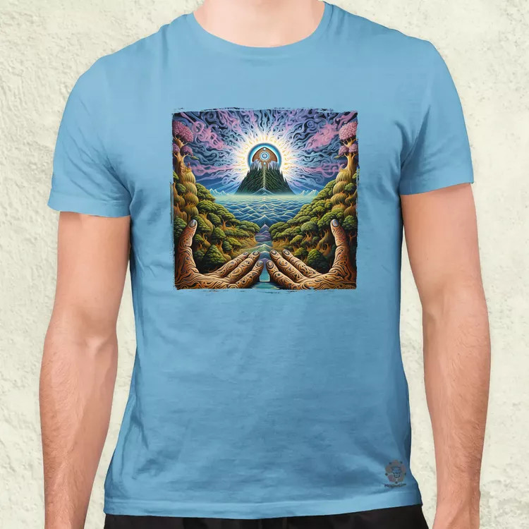 Spirituális ébredés v1 férfi póló