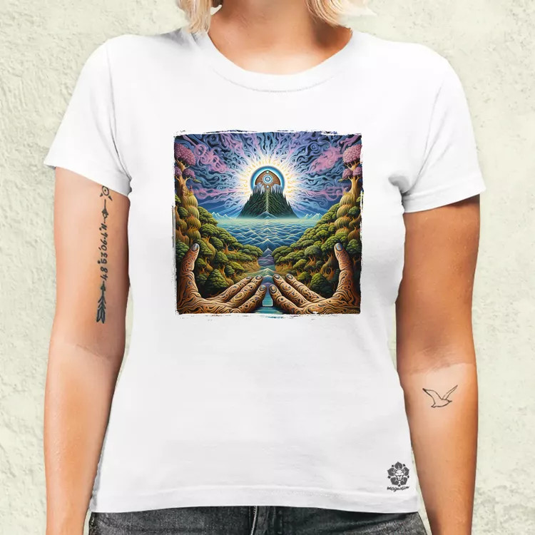 Spirituális ébredés v1 női póló
