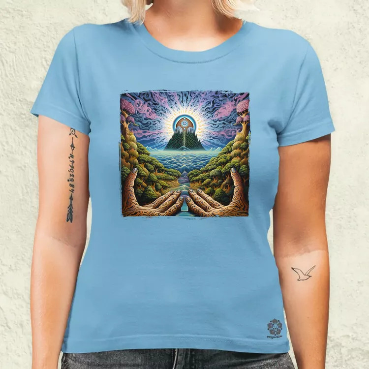 Spirituális ébredés v1 női póló