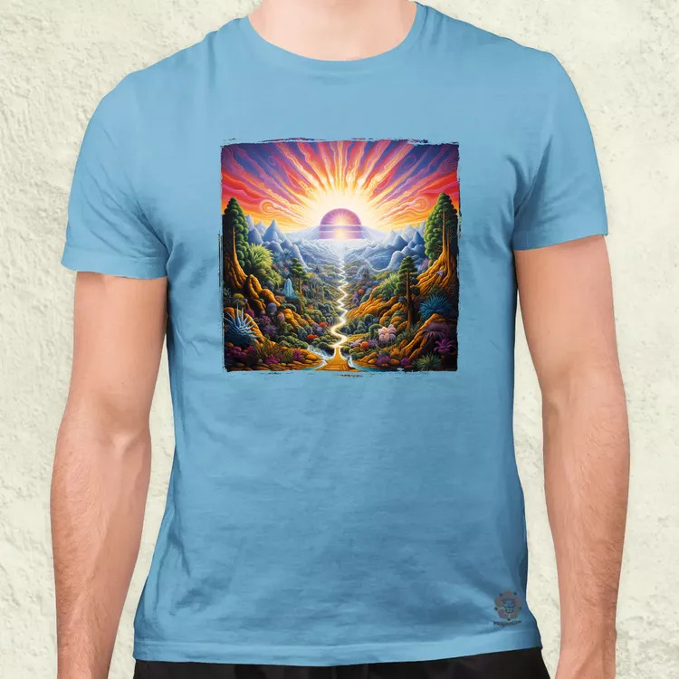 Spirituális ébredés v2 férfi póló