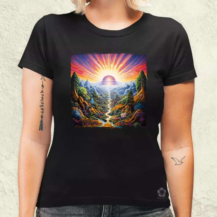 Spirituális ébredés v2 női póló