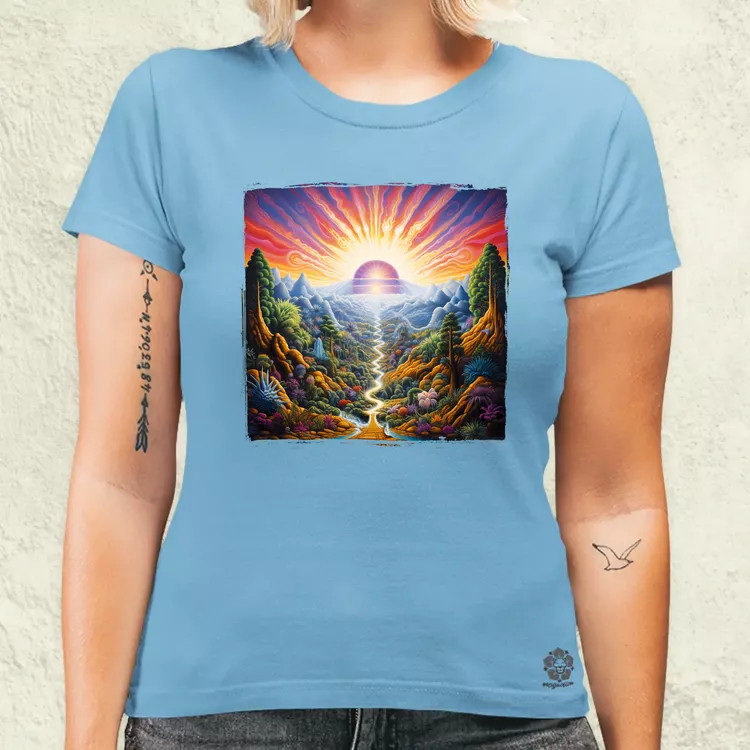 Spirituális ébredés v2 női póló