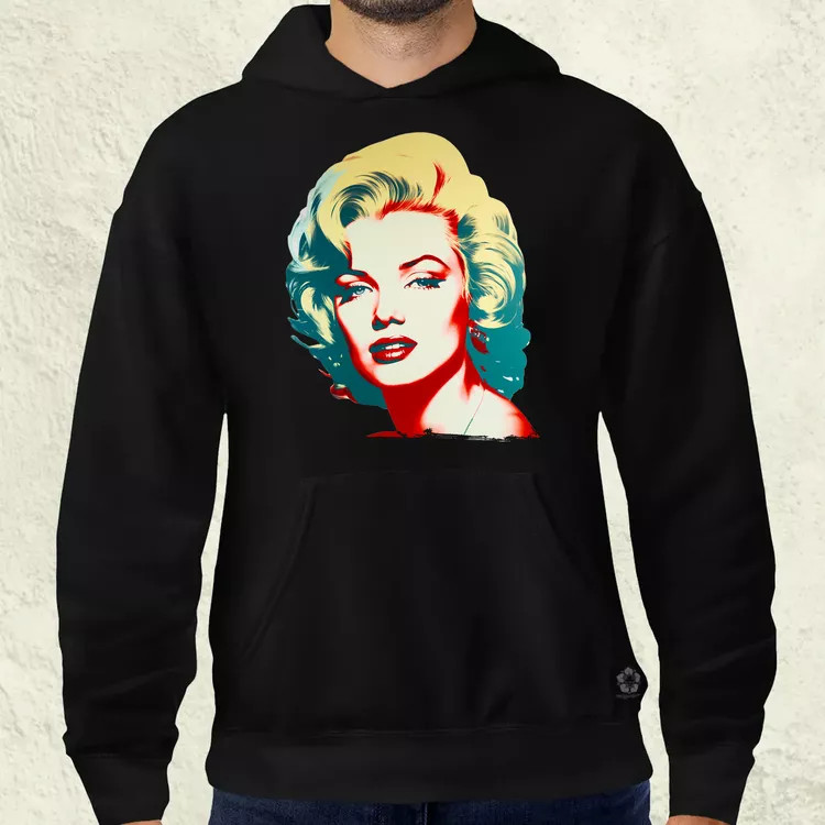 Marilyn Monroe portré v2 férfi pulóver