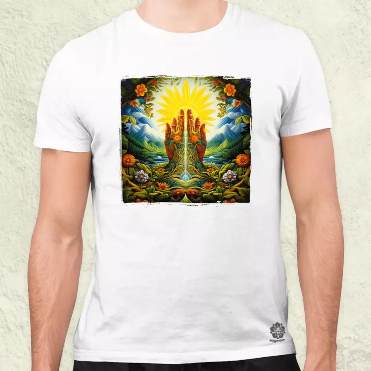Spirituális ébredés v5 férfi póló