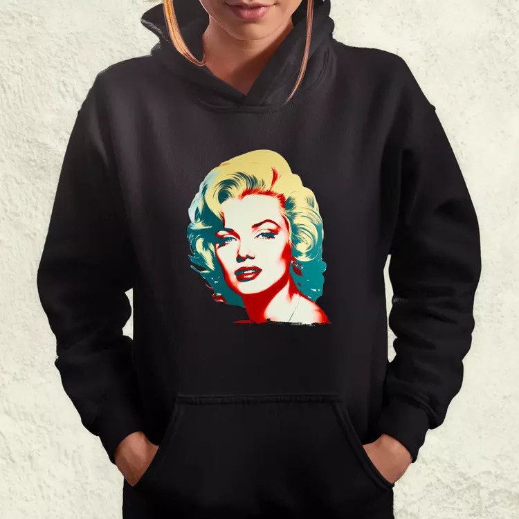 Marilyn Monroe portré v2 női pulóver