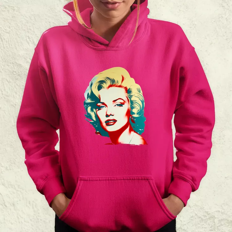 Marilyn Monroe portré v2 női pulóver