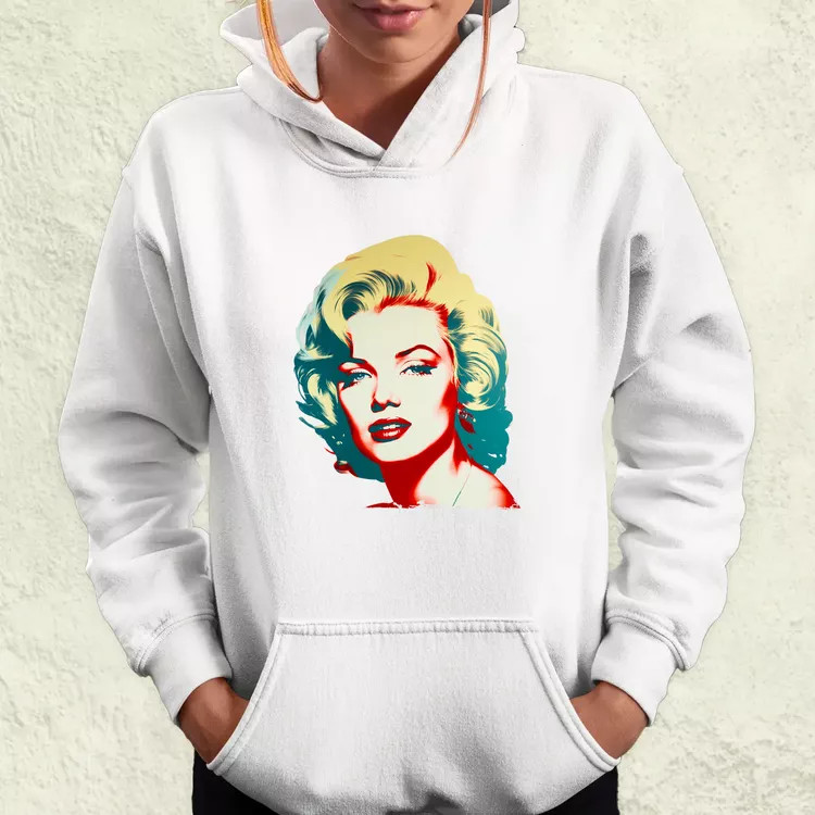 Marilyn Monroe portré v2 női pulóver