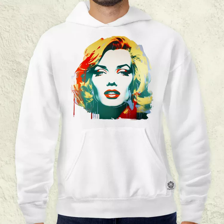 Marilyn Monroe portré v4 férfi pulóver
